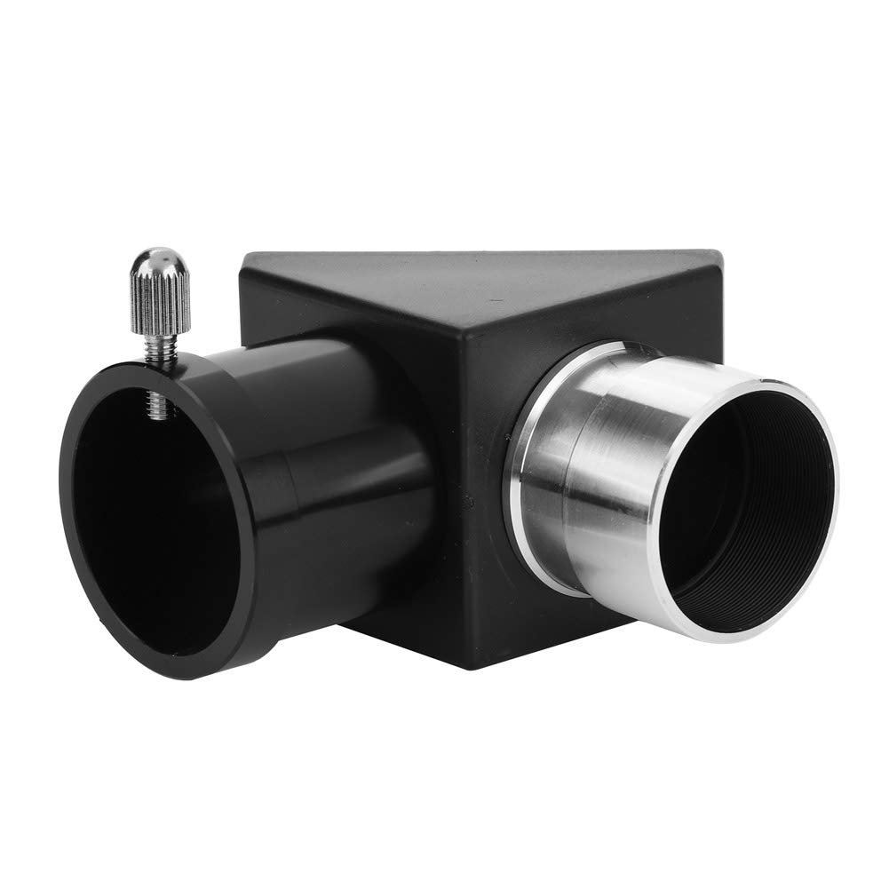 Yunir Miroir 1,25 ", Adaptateur Diagonal à 90 degrés érigeant Un Miroir à Prisme d'image pour réfracteur et télescopes catadioptriques