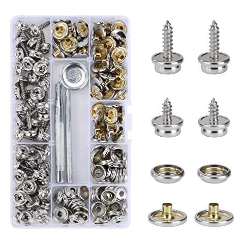 Boutons pression LYCHEON 15mm et 10mm Cover