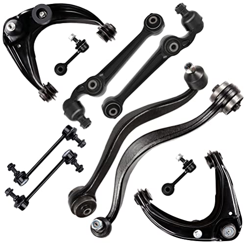 SCITOO 10pcs FWD Suspension Kit Lower Control Arm Upper Control Arm Sway Bar Link Fit 2010-2012 For Ford Fusion 2011-2012 For Lincoln MKZ 2010-2011 For Mercury Milan by SCITOO - Used condition - US$107.47