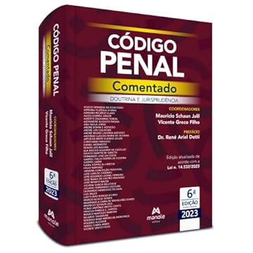 Capa do livro Código Penal comentado: Doutrina e jurisprudência