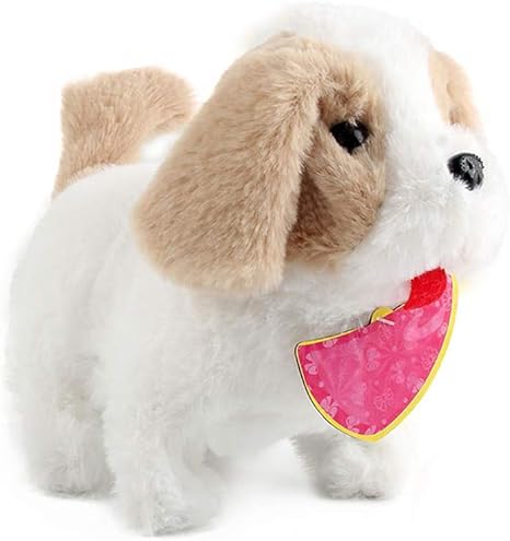 small white toy dog