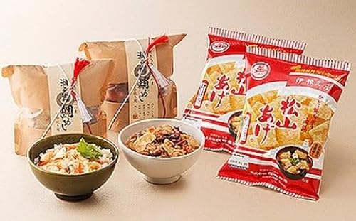 [程野商店]松山あげ&鯛めし、蛸めしの素セット