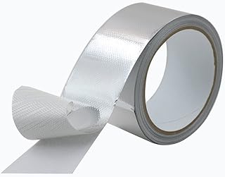 Sponsored Ad - HMFC 2(in) x 16(FT) Aluminum Fiberglass Air Intake Tube Heat Shield Adhesive Backed Heat Barrier