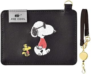 スヌーピー パスケース ブラック ジョー・クール