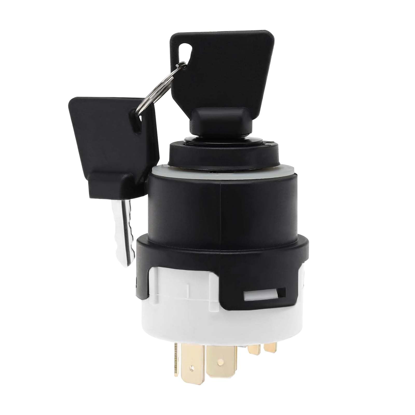 Interruttore Di Accensione, Blocchetto Di Accensione 12/24V Di Avviamento A Incandescenza Per Agricole Macchine Edili Set Di Chiavi Adatto Per Deutz DX 07 Same Case Zettelmeyer Schaeff