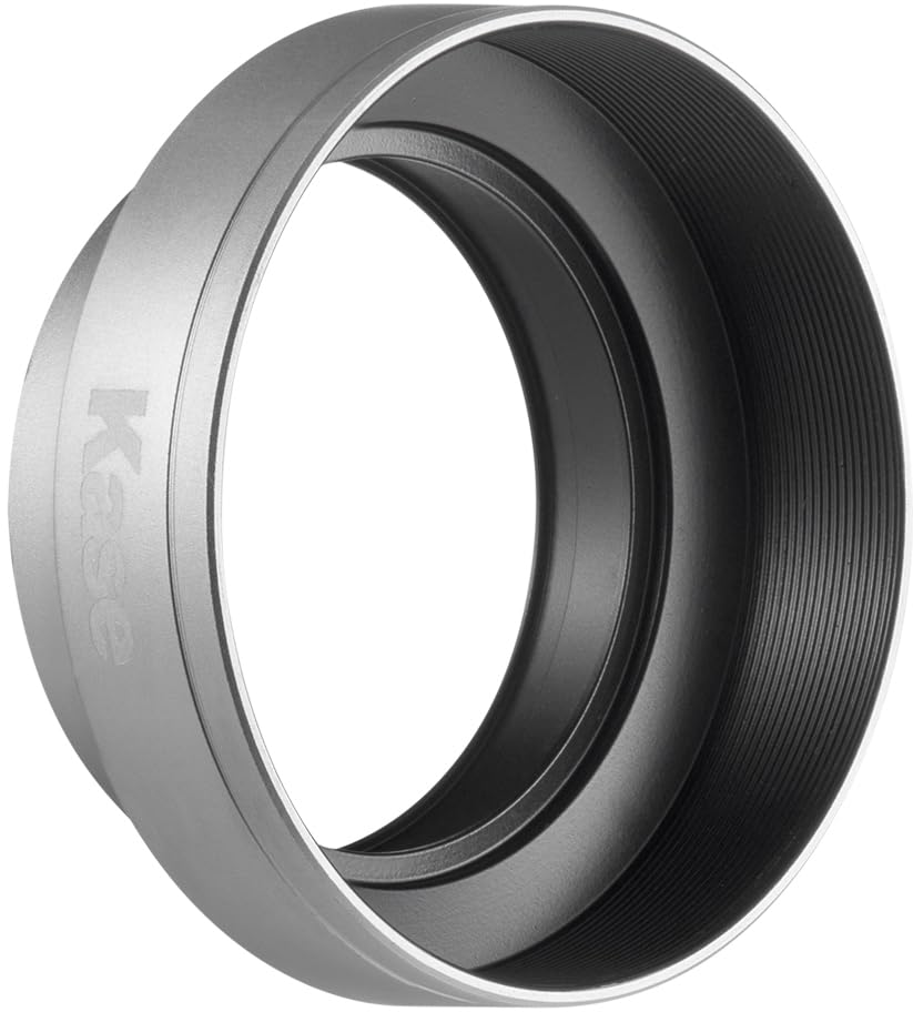 シルバー バンパーカバー Amazon.com : Kase Metal Lens Hood Compatible with Fuji/Fujifilm X