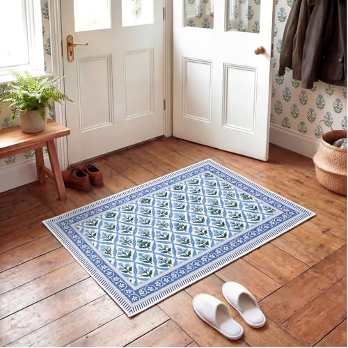 Tapete decorativo boho 60x90 cm lavable antideslizante miniatura 5