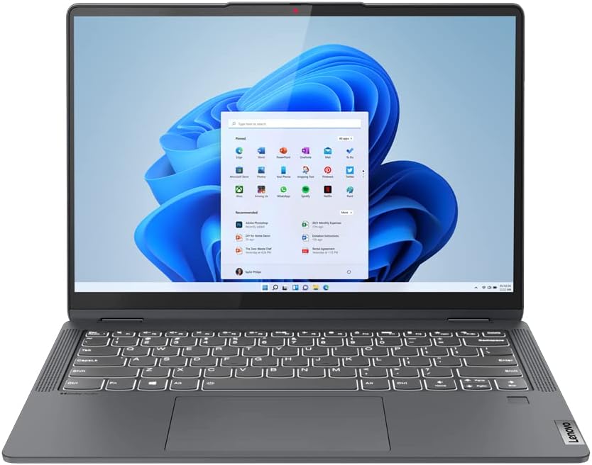 Lenovo IdeaPad Flex 5 16IAU7 14″” Touchscreen Convertible 2 in 1 Notebook – 2.2K – 2240 x 1400 – AMD Ryzen 7 5700U Octa-core 1.80 GHz – 16GB RAM & 512GB SSD, Storm Gray Lenovo IdeaPad Flex 5 16IAU7 14″” Touchscreen Convertible 2 in 1 Notebook – 2.2K – 2240 x 1400 – AMD Ryzen 7 5700U Octa-core 1.80 GHz – 16GB RAM & 512GB SSD, Storm Gray