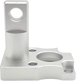 Aluminum Alloy Machined Hydraulic Joystick Mounting Bracket, Precision Manufactured Control Handle Support for Mini Excavator Compact Construction Equipment Replacement Parts