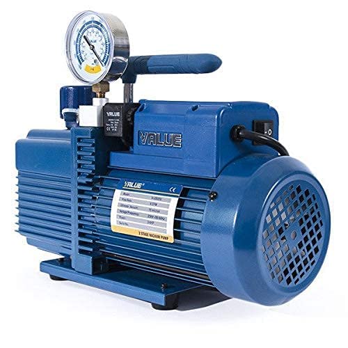 Image of Vacuum Pump Vi 260 SV High Pressure Double Stage Design for Laboratory and Industrial Vacuum Use 142 L per Min
