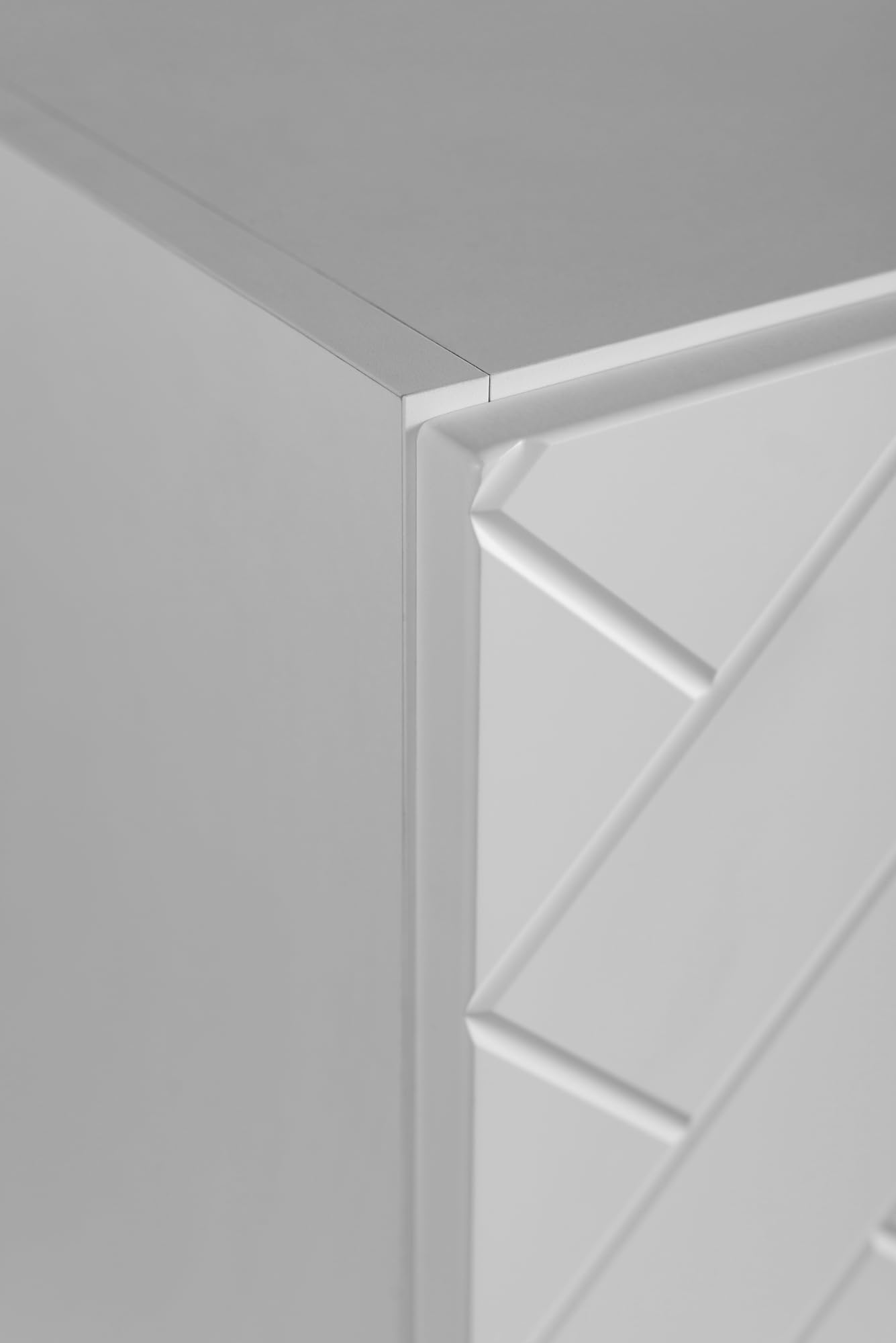 3xE living Mobile Bagno Sottolavabo Sospeso 120 cm, con Piano, Bianco, Maniglie Argento, 120 x 46 x 57 cm