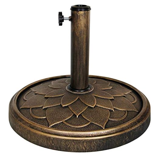 Blissun 26.5 lbs Patio Market Umbrella Base Stand