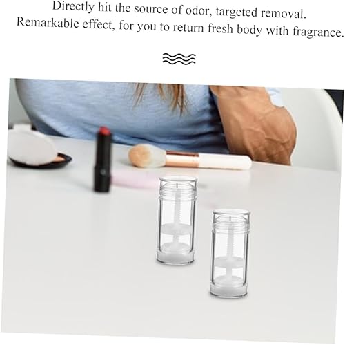 Miniatura 3 de EXCEART 8 unids transparente envases de plástico vacíos 1.0 fl oz Twist- Up tubos recargables para bricolaje lápices labiales perfume