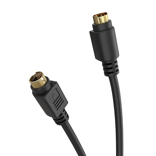 Miniatura 9 de Cmple - S-Video y 2-RCA Cables de Audio Combo 4 Pin SVideo Macho, Chapado en Oro - 100 pies