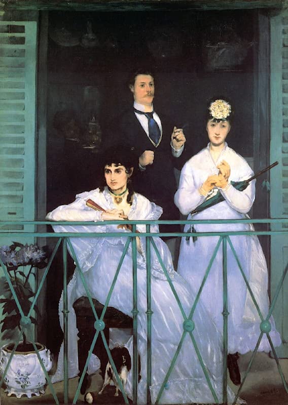 Impresión de El balcón de Edouard Manet, dale un toque artístico a tu salón con este lienzo