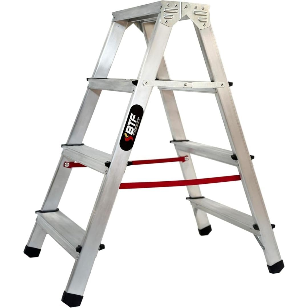 Vouwladder 4 x 6 treden 3,10 meter zonder platform - Professional