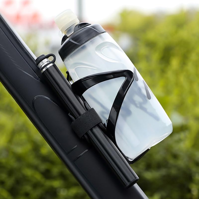 Hochdruck-Fahrradpumpe (160 PSI) aus Aluminium mit Presta- und Schrader-Ventil Schlauch Für Basketball, Fußball und Volleyball