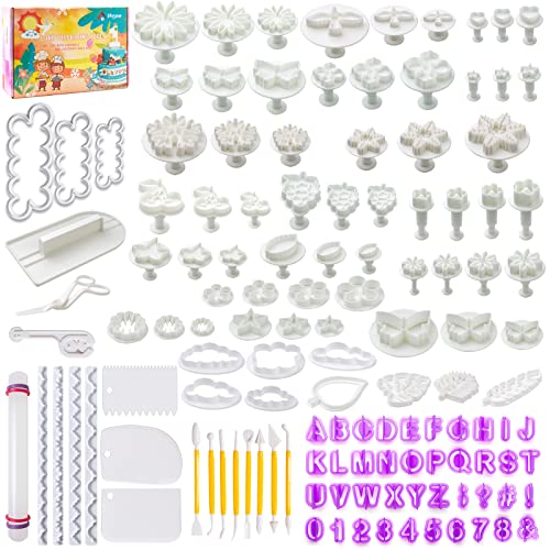 IMIKEYA 9 Pièces Moules À Fondant En Argile Polymère Moules À Biscuits