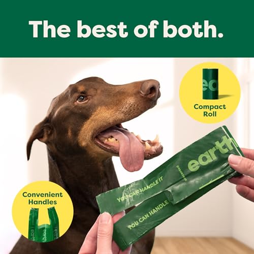 Sacs à déjections canines extra larges Earth Rated pour simplifier le ramassage - 3
