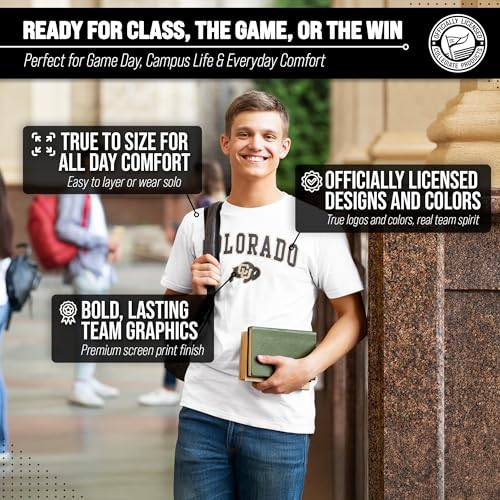Image of Colorado Buffaloes Gameday Cotton T-Shirt for Men and Women