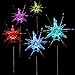 Solaration 1011-2 Sparkling Solar Star Lights Garden Stake (Set of 2)