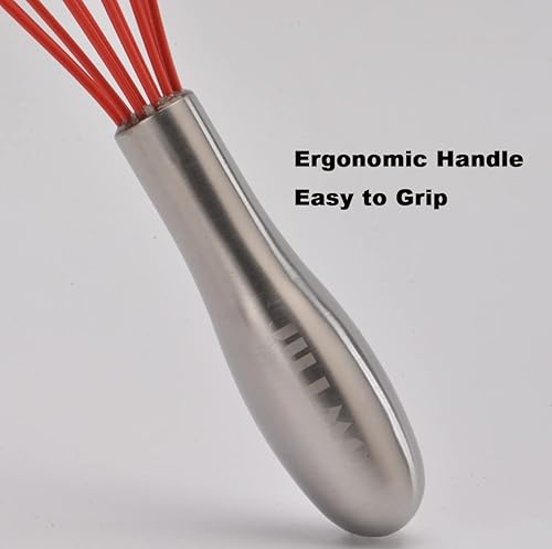 Miniatura 2 de Jillmo Batidor de silicona, de 8.5 pulgadas