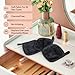 HOMEXCEL Makeup Remover Cloth 12 Count (Pack of 1), Reusable Makeup Remover Pads, Washable Ultra Soft Facial Cleansing Cloths For All Skin Types, 5 X 5 In, Black