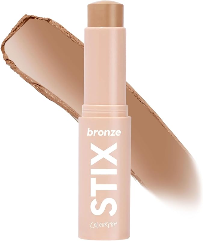 Cream Bronzer Stick - Blendable Cream Contour & Glowy Summer Makeup with a Natural, Matte Finish - Buildable Formula for Shimmer-Free, Sun-Kissed Warmth - Laguna Beach (0.28 oz)