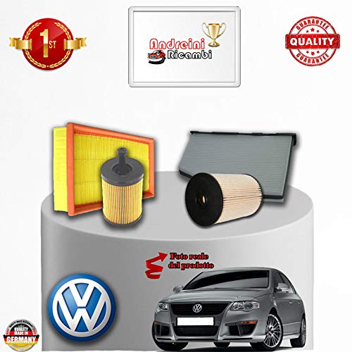 Kit tagliando 4 filtri passat 1.9 tdi 77kw 105cv