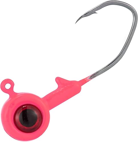 Dr.Fish Paquete de 10 plantillas de cangrejo con ojos 3D, cabeza de pesca de lubina, pesca de lubina, trucha, anzuelo, anzuelo, cebo vivo, plástico,