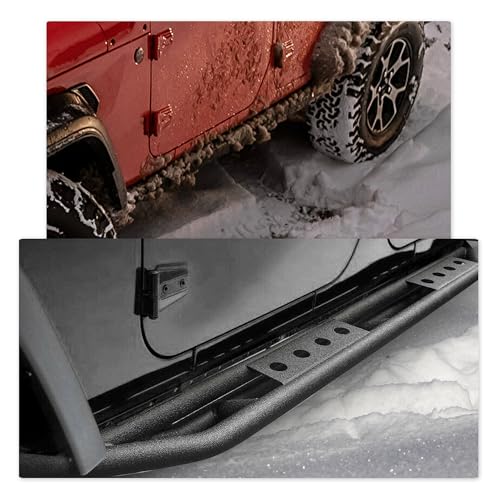 Estribos para Jeep Wrangler JK 4 Puertas 2007-2018 miniatura 4