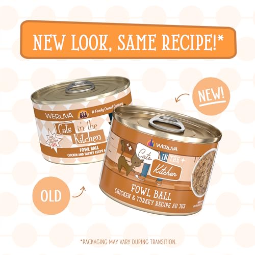 Image of Weruva Cats in The Kitchen, Word from The Bird! Variety Pack, 6oz Can (Pack of 12)