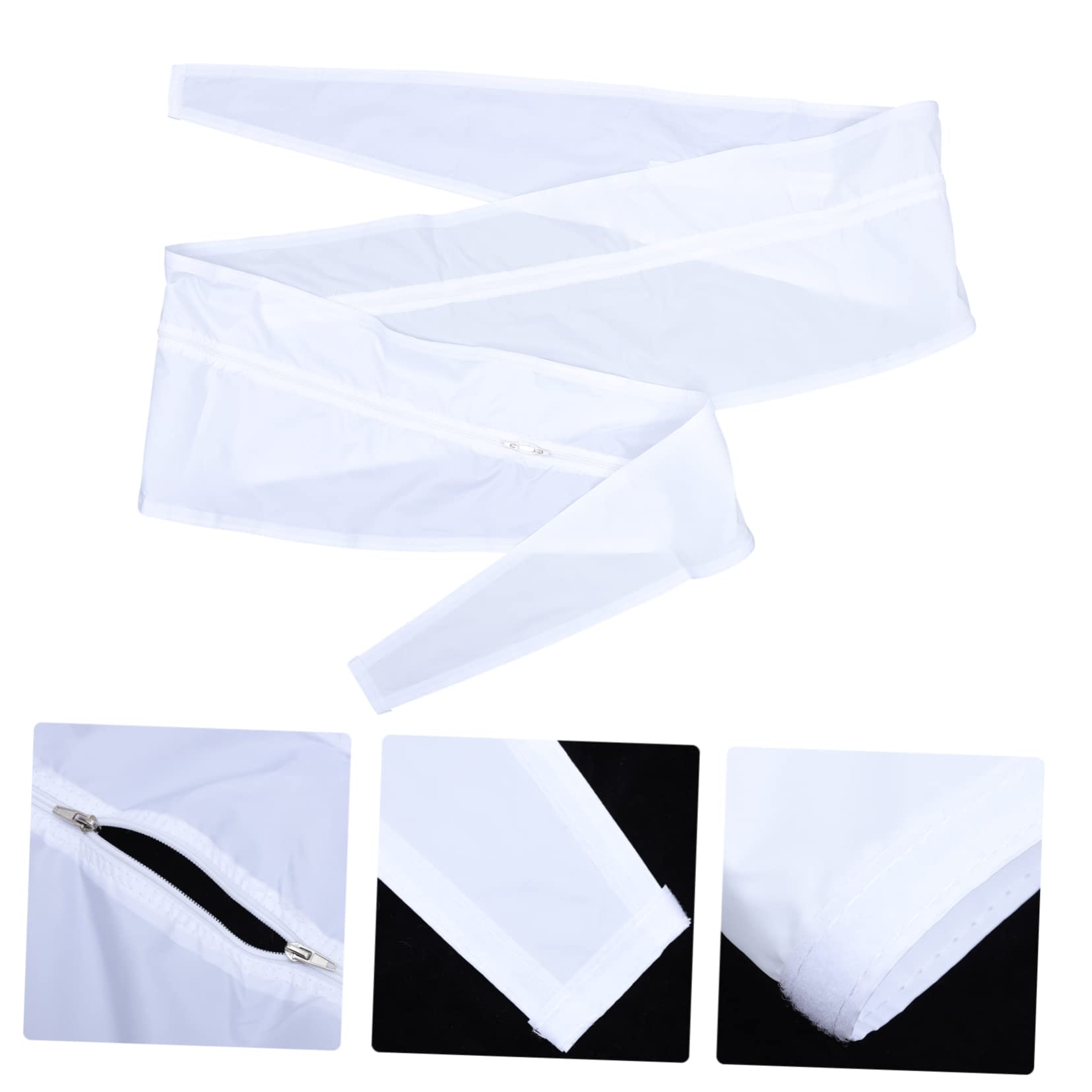 Cabilock 2 Set Panno per aria condizionata mobile film bloccante pos condizionatore portatile condizionatori Guarnizione per aria condizionata da 4 m Kit di sigillatura per finestre da 4 m