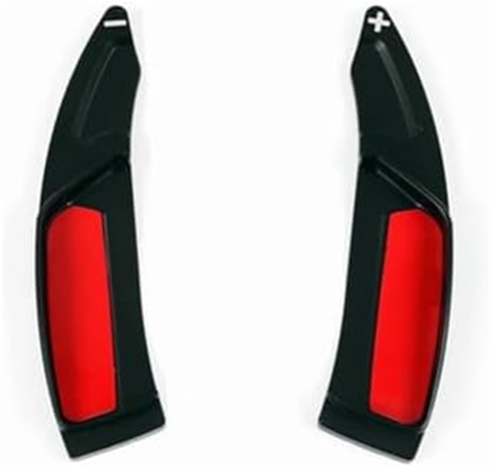 Clynex Black Car Shift Paddle Trim Car Shift Paddles, For Peugeot 208 2008 308 3008 508 5008 Sw, For Gt Steering Wheel Extension Shifter Gear Stickers Paddle(Black)