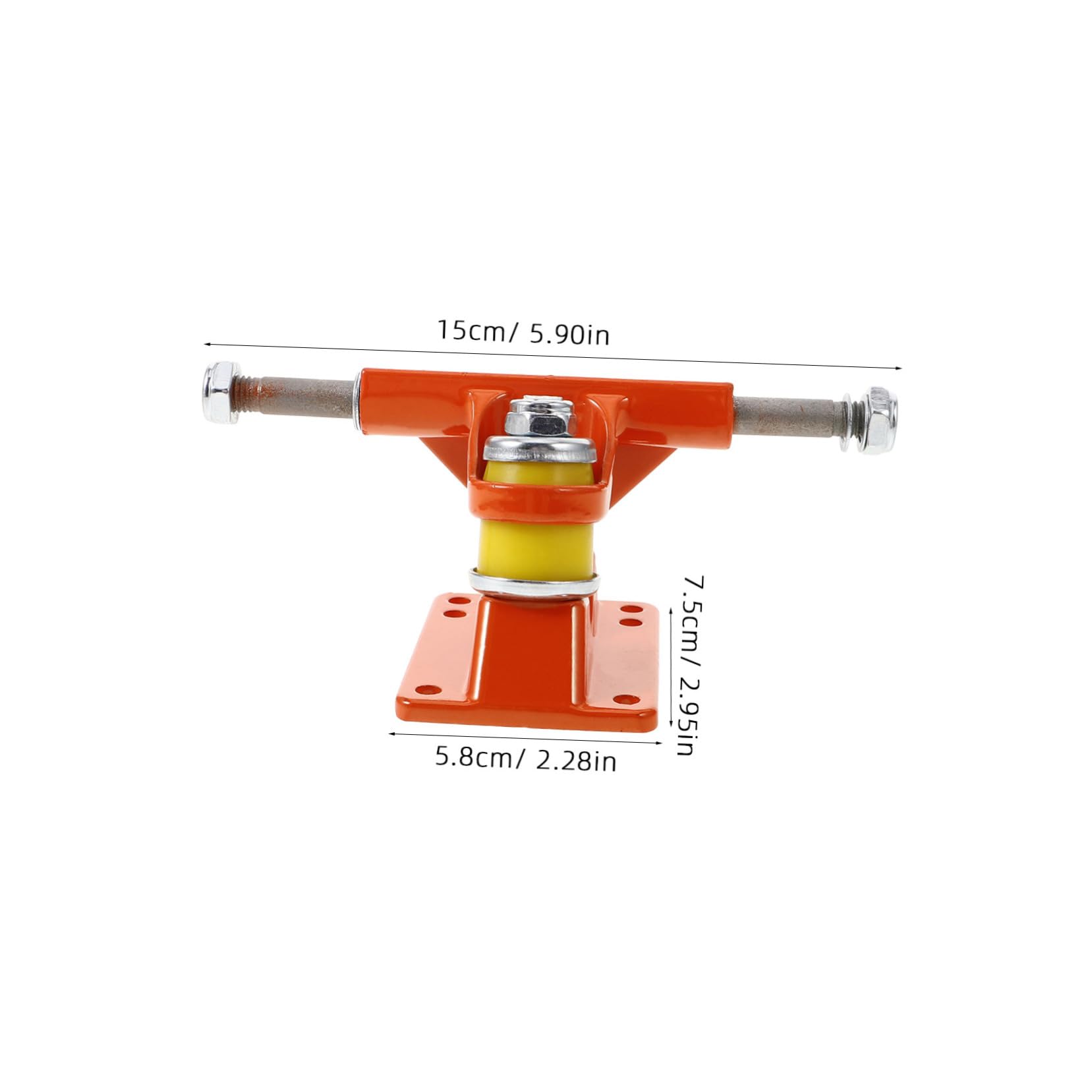 BESPORTBLE Skateboard Truck Tool Kit 2pcs Independent Trucks for Boys and Girls Wheels Safety Features