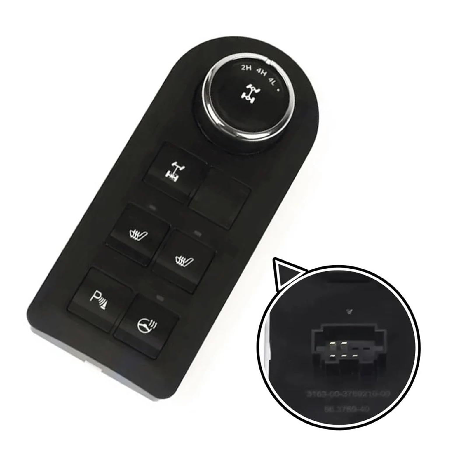 Interruptor ajuste asiento lateral Para UAZ Para Reemplazo Automotriz 316300 3769212 00 Interruptor Control Coche Sistemas De Asientos Eléctricos