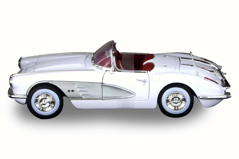 Amazon | Motor Max 1958 シボレー コルベット コンバーチブル 