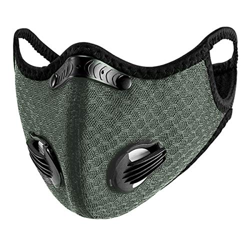 PIPITREE 2 Pcs Face Mask Motorcycle Face Mask for Men Women Half Face Mask Sun UV Dust Wind Protection Breathable Rave Face Scarf Neck Gaiter for Biker Riding, Grey