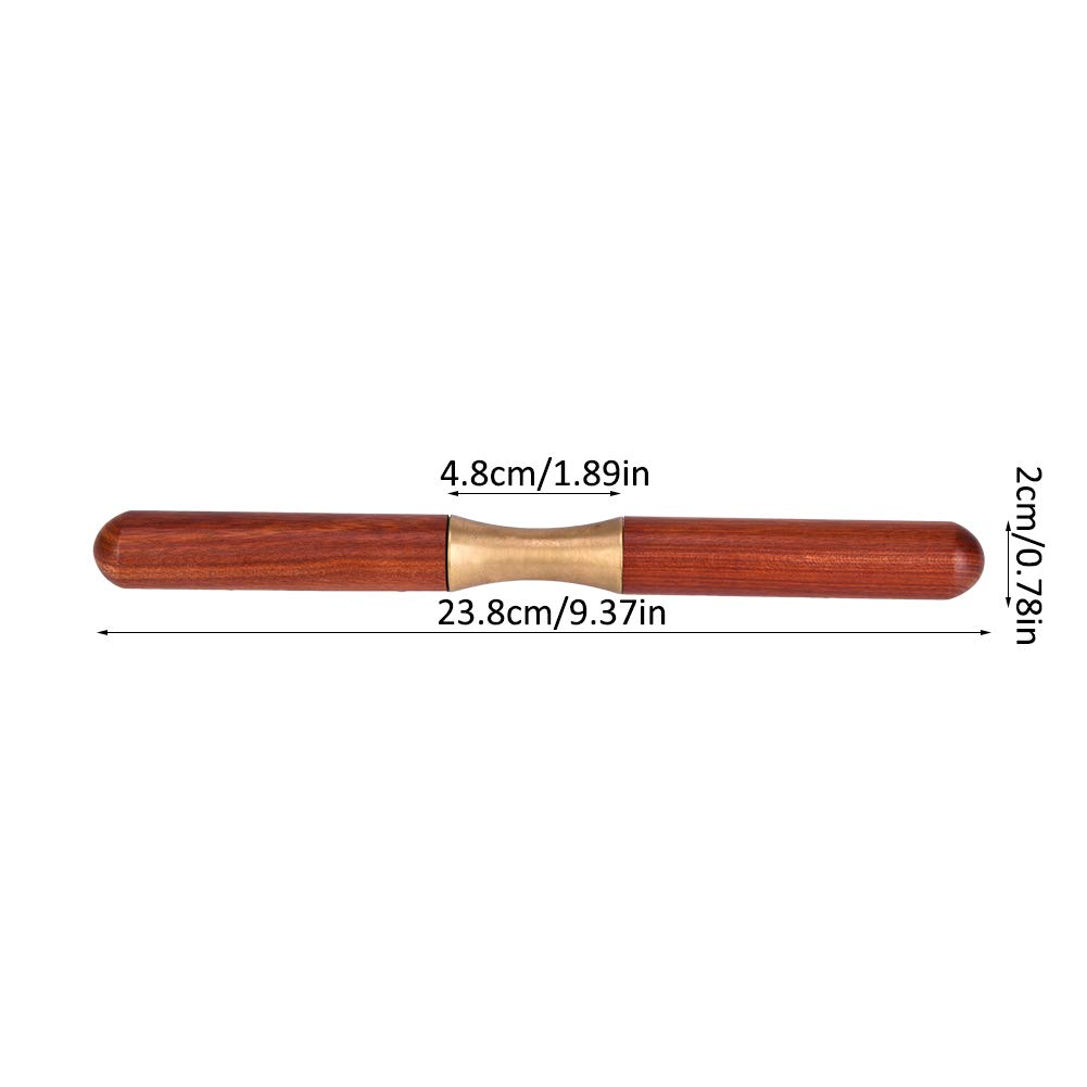 Rodillo de Presión para Mango de Saxofones HUASON, Herramienta de Reparación de Saxofones, Herramienta de Reparación de Instrumentos de Viento de Metal de Palisandro Rojo