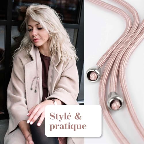 Chaîne de capture Xiaomi Mi A2 avec collier smartphone or rose