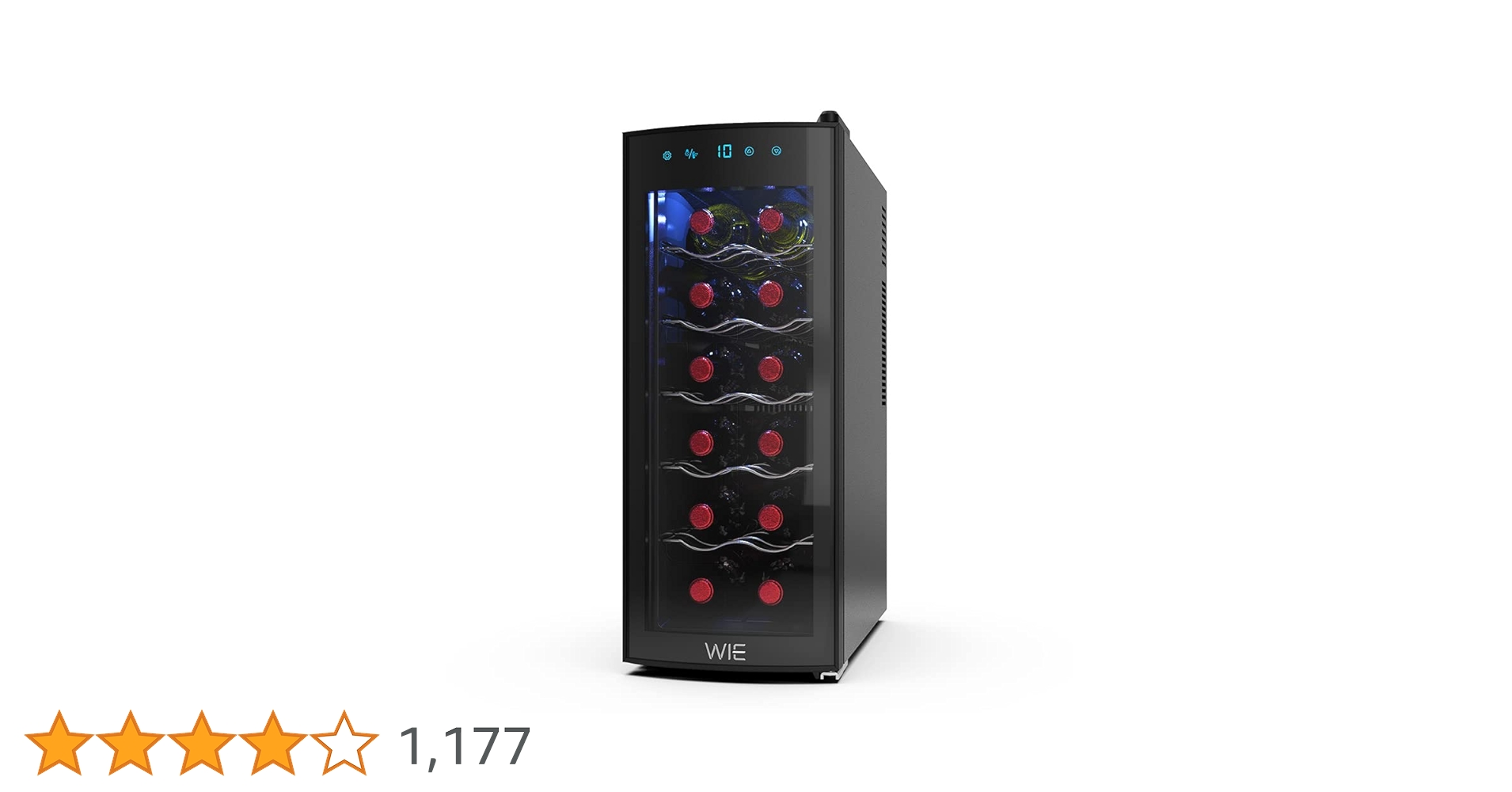 Amazon.co.jp: WIE ワインセラー 12本収納 省エネ エコ 振動抑制