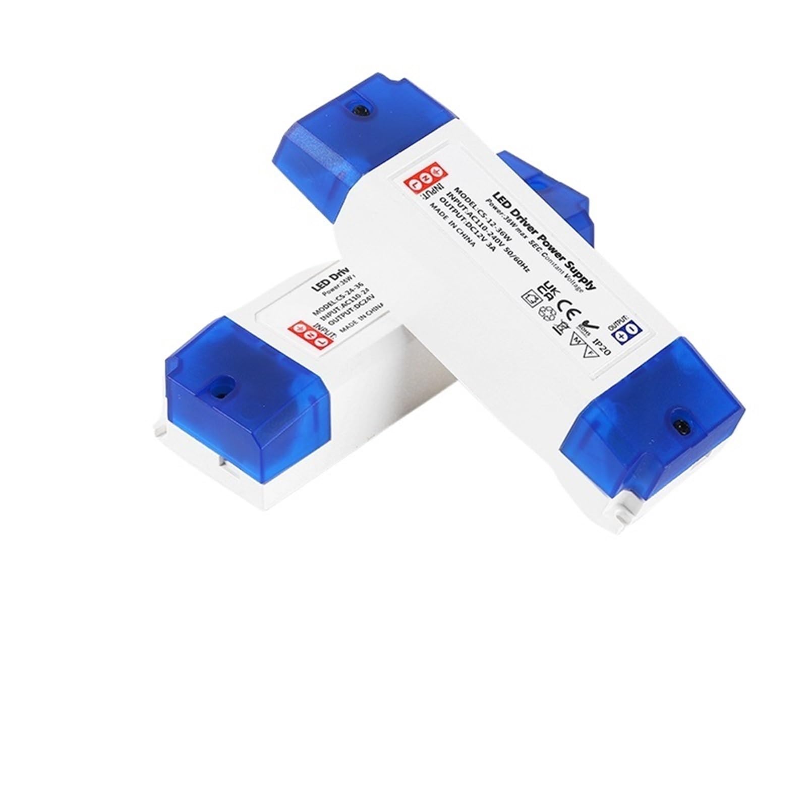 Zasilanie do sterowników LED AC 110-240 V, 100 W, 80 W, 60 W, 36 W, 24 W, 12 W, zasilacz sieciowy do taśm świetlnych DC 12 V, 24 V, stałego napięcia