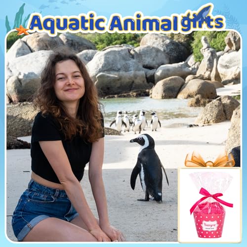 Image of HAPPYPOP Fuzzy Animal Gifts Women - Unique Cow Penguin Cat Goat Socks for Woman Teen Girls