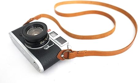 Amazon ハンドメイド 本革 レトロ ヴィンテージ カメラストラップ ルダーストラップ ライト ブラウン カメラ 双眼鏡用ストラップ ホルダー 通販