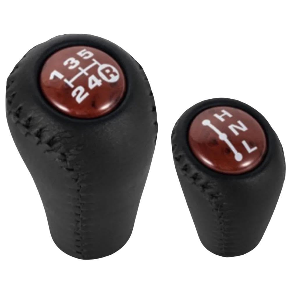 Sxqpocar Set 5 Gear Shift Knob 5 Speed Manual Transmission Transfer Gear Shift For Toyota Prado Lc120 For Land Cruiser Prado 2003-2009 Shift Lever Head(Set 5)