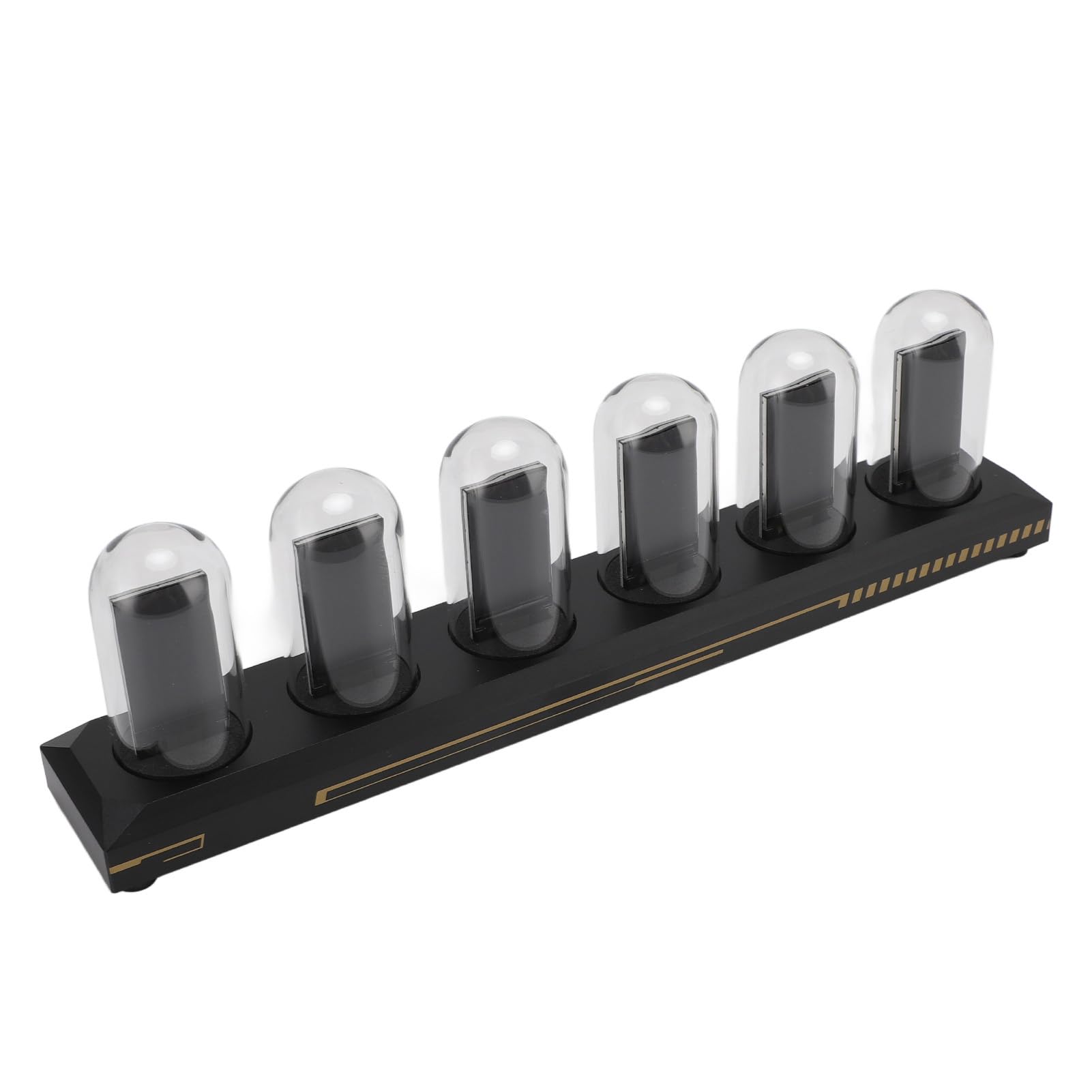 Aramox Orologio Nixie RGB Tube, Lega di Alluminio con Schermo IPS da 1,14 Pollici, Colori Personalizzabili e funzionalità di Sincronizzazione per l'arredamento della Casa e gli Appassionati di