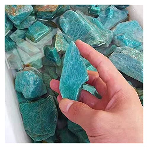 Amazonita Natural Piedras Preciosas en Bruto Regalo Espiritual JCAKES 100g 2
