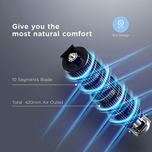 PELONIS 40”Oscillating Tower Fan Remote Control Quiet Stand Up Fan