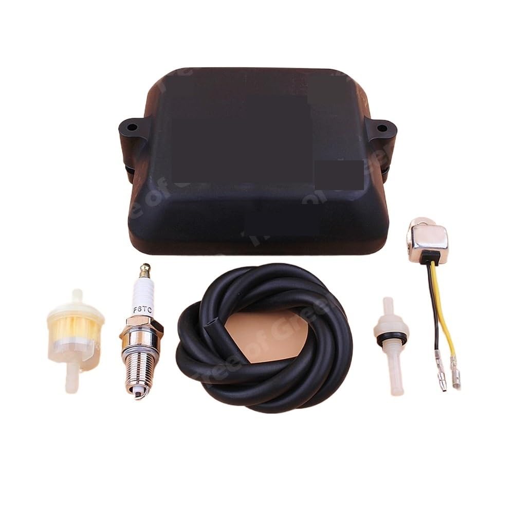 Conjunto de Cubierta de Filtro Compatible con Ho-nd GX100 Interruptor de Parada de línea de Filtro de Combustible Herramientas y Equipos de jardinería del Motor