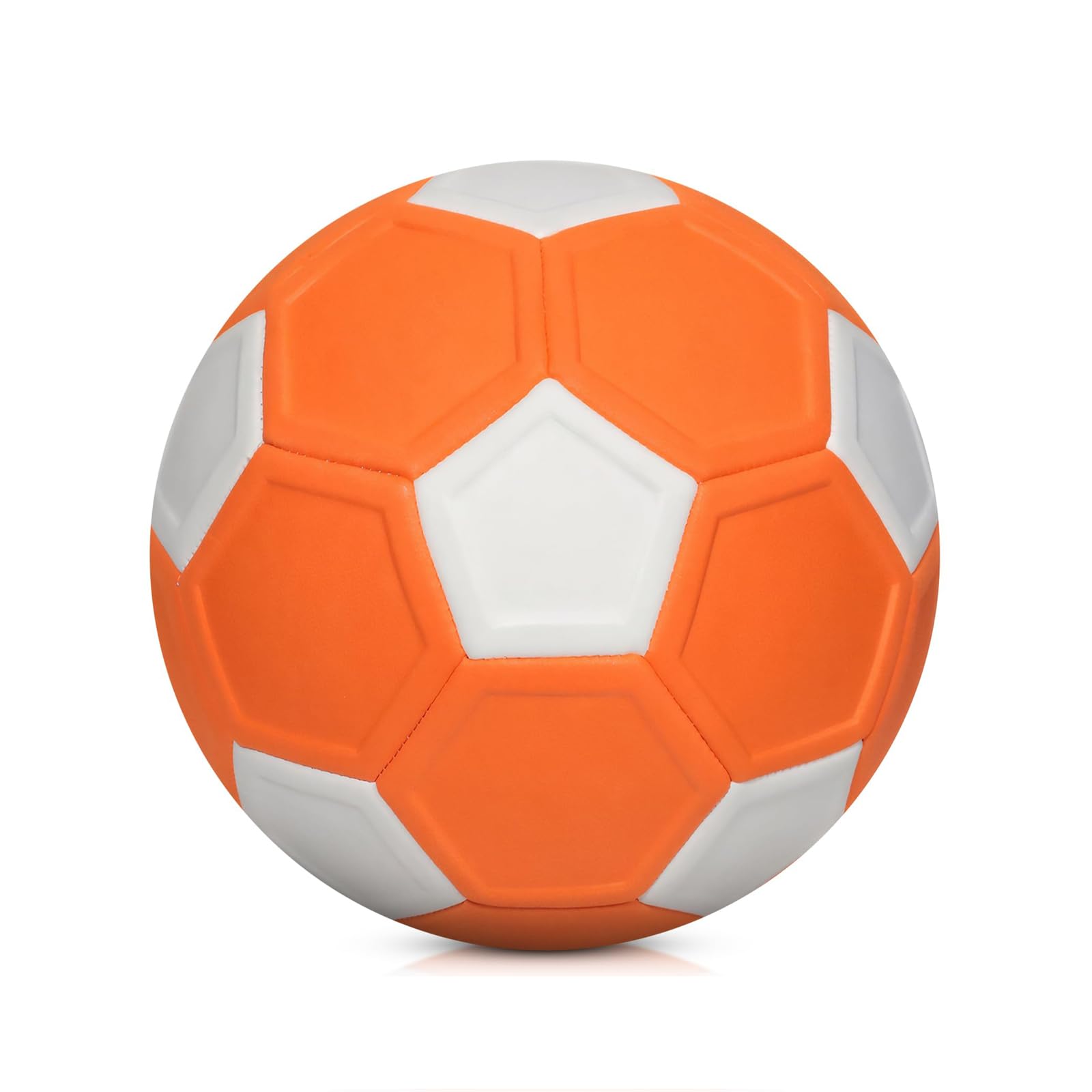 Piłka do piłki nożnej Curve Piłka nożna, 20 cm, piłka nożna dla dzieci, rozmiar 4, guma EVA, softballa, unisex, piłka nożna dla dzieci do treningu piłki nożnej wewnątrz i na zewnątrz